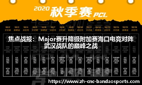 焦点战报：Major赛升降级附加赛海口电竞对阵武汉战队的巅峰之战